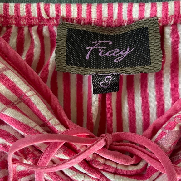 Vintage Fray Strapless top size Small. - Picture 5 of 9